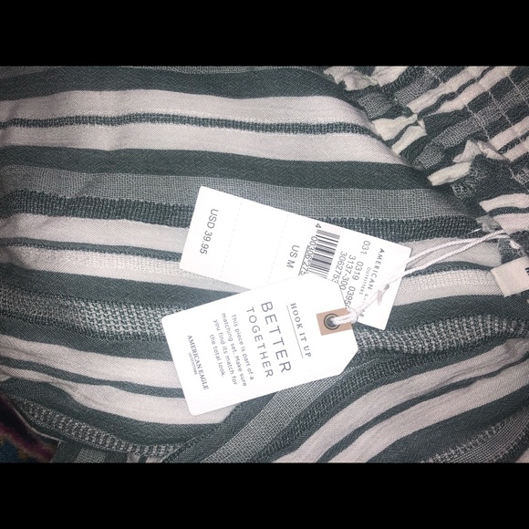 NWT American Eagle cropped palazzo pants - Picture 2 of 4